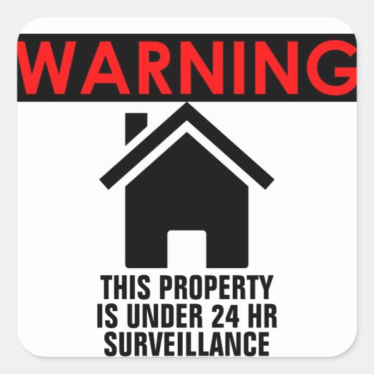 DIT BEZIT IS ONDER TOEZICHTHOUDENDE STICKER (Voorkant)