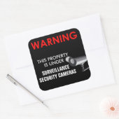 DIT BEZIT IS ONDER TOEZICHTHOUDENDE STICKER (Envelop)