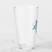 Dit bier is | Aangepaste Naam Initiaal Bierglas Glas (Rechts)