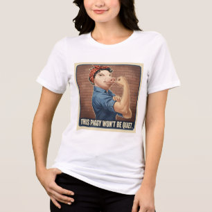 Dit Biggetje Zal Niet Stil Zijn Dames T-Shirt