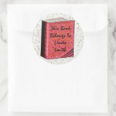 Dit boek behoort toe aan... Sticker (Tas)