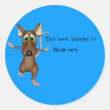 "Dit boek behoort toe" Boek Stickers