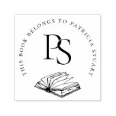 Dit boek behoort tot de gepersonaliseerde Initiale Zelfinktende Stempel (Design)