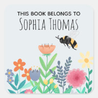 "Dit boek behoort tot de Kinderen van Floral Bee B