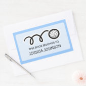 Dit boek behoort tot de stickers | Volleybal (Envelop)