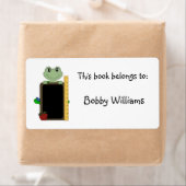 Dit boek behoort tot:-Frog/Personalize Naam Etiket (Insitu)