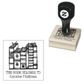 Dit boek behoort tot gepersonaliseerd rubberstempel (Gestempeld)