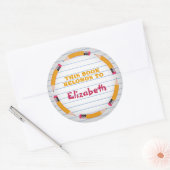 Dit boek behoort tot ronde sticker (Envelop)