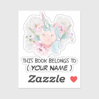 Dit boek behoort tot sticker