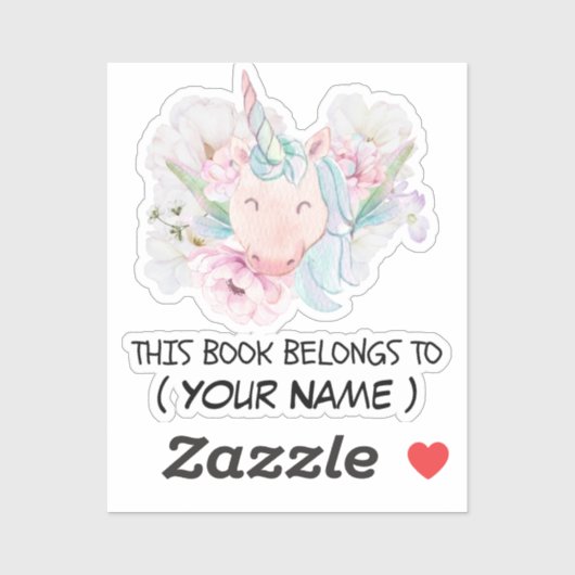 Dit boek behoort tot sticker (Vel)