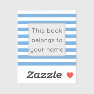 Dit boek behoort tot sticker