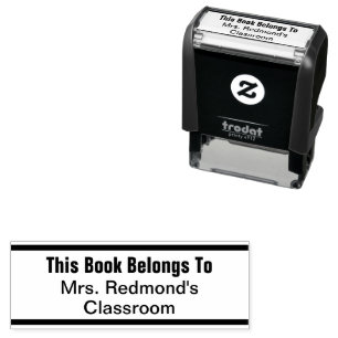 Dit boek hoort bij de lerarennaam Terug naar schoo Zelfinktende Stempel