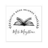 Dit boek hoort bij het boekenscript  zelfinktende stempel (Design)