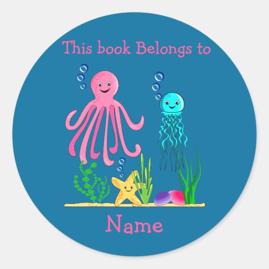 Dit boek is van... Sticker (Voorkant)