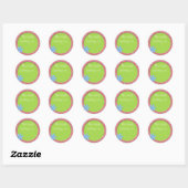 Dit boek is van sticker (Vel)