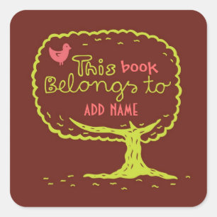 Dit boek is van Sticker