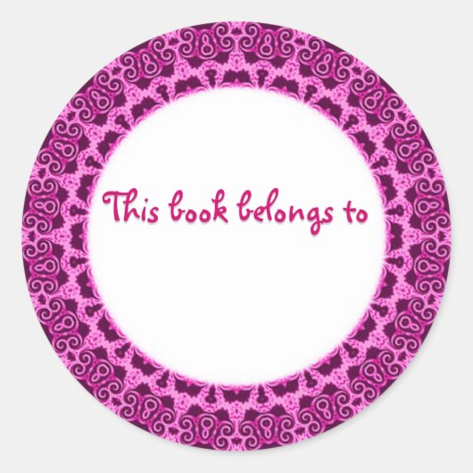 DIT BOEK IS VAN... stickers (Voorkant)