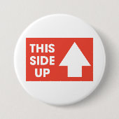 Dit bord aan de zijkant ronde button 7,6 cm (Voorkant)