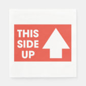 Dit bord aan de zijkant servet (Voorkant)