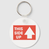 Dit bord aan de zijkant sleutelhanger (Voorkant)