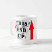 Dit eindigt koffiemok (Voorkant links)