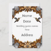 Dit elegante ontwerp kaart (Voorkant)