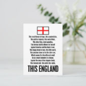 Dit Engeland Briefkaart (Staand voorkant)