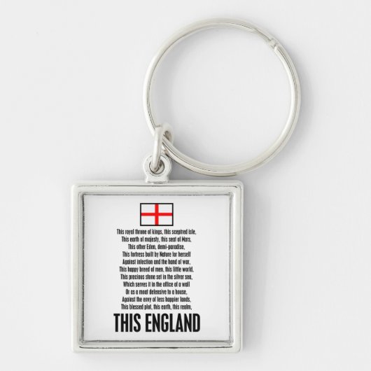 Dit Engeland Sleutelhanger (Voorkant)