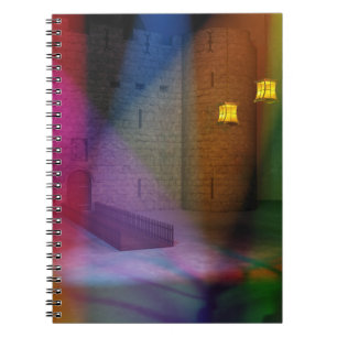 Dit fantastische podium van het Notitieboek van de