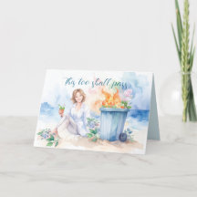 Dit gaat ook weer voorbij. Afvalbakbrand