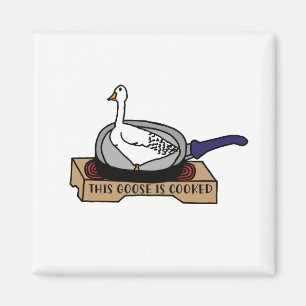 Dit gans is gekookte zwoegster magneet