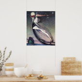 Dit goede vliegveld van Kay Nielsen Poster (Keuken)