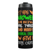 Dit Halloween die Mechanical Engineer Snoep is Thermosbeker (Voorkant)