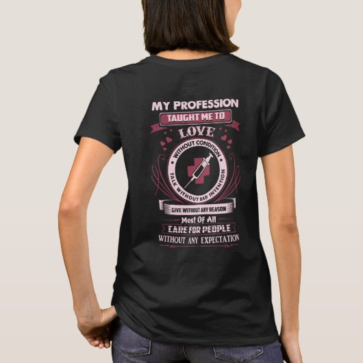 Dit heeft het Phlebotomistische beroep geleerd T-shirt (Achterkant)