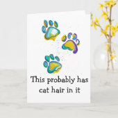 Dit heeft kattenhaar in de kaart (Gele Bloem)