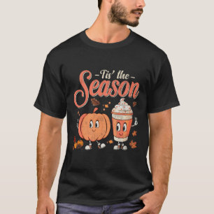 Dit Het leuke seizoen Pompoen Spice Fun Herfst Vib T-shirt