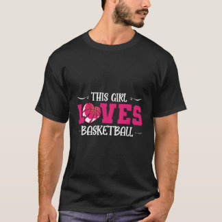 Dit houdt van basketbal t-shirt