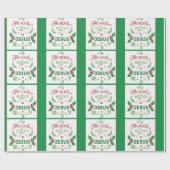 Dit Huis gelooft in Jezus Cadeaupapier (Vlak)