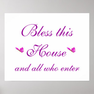 Dit Huis zonder slag of stoot - poster