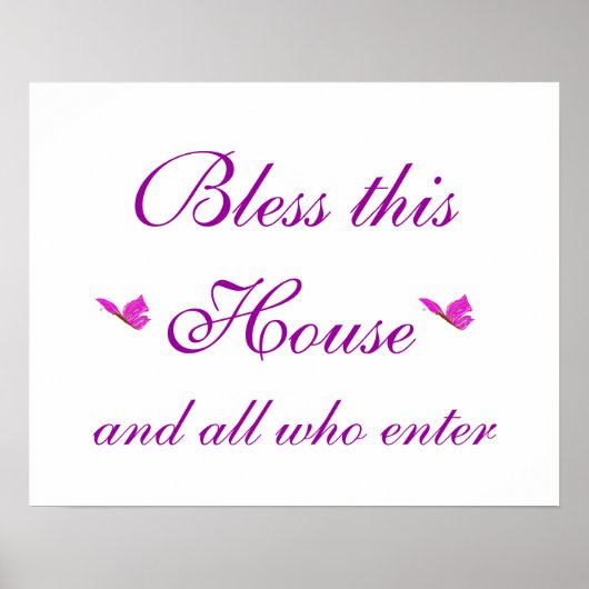 Dit Huis zonder slag of stoot - poster (Voorkant)