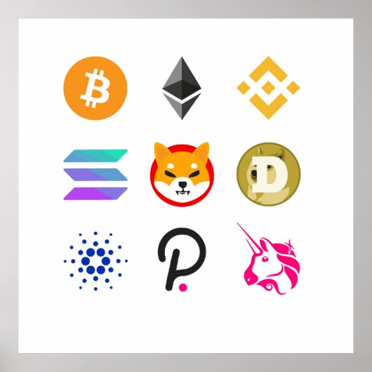 Dit is al mijn beste crypto munten poster (Voorkant)