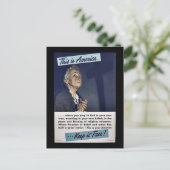 Dit is Amerika houdt het vrij! Briefkaart (Staand voorkant)