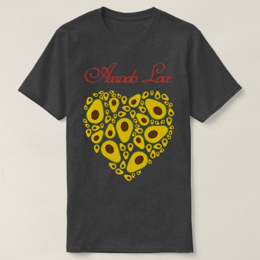 Dit is Avocado Love T-shirt (Design voorkant)