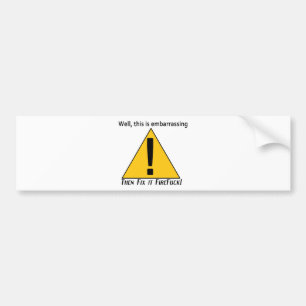 Dit is barmerend bumpersticker