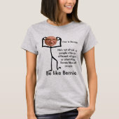 Dit is Bernie stick man t-shirt. T-shirt (Voorkant)