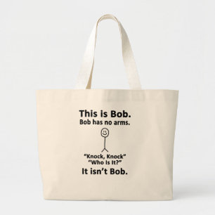 Dit is Bob Grote Tote Bag
