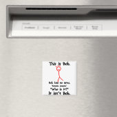 Dit is Bob — Knock Knock Jokes — Bob Jokes Memes Magneet (Insitu (Vaatwasser))