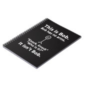 Dit is Bob Notitieboek (Linkerzijde)