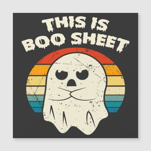 Dit is BOB Sheet Ghost Retro Halloween (Voorkant)