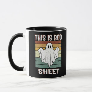 Dit is BOB Sheet Ghost Retro Halloween Mok